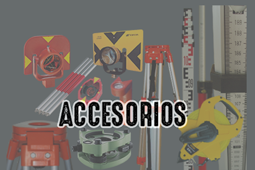 Accesorios para equipos de topografía ingeniería civil de equipos nivel teodolito estación total, trípode mira prisma bastón jalón ojo de pollo cinta wincha batería cargador topogis peru Accesorios